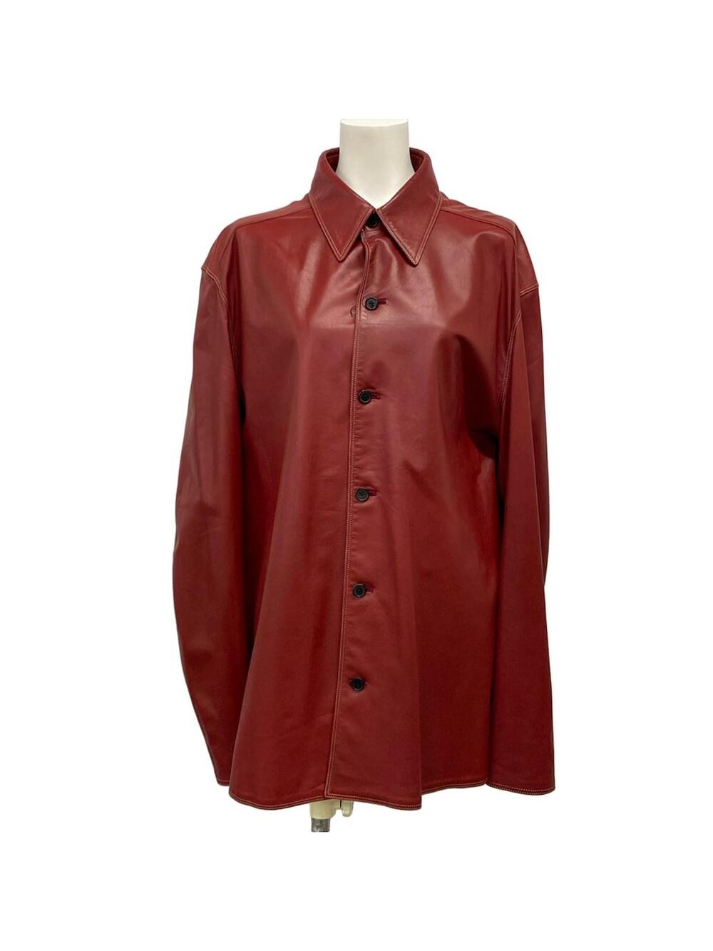 Hermes Bordeaux Outer Fabric Lambskin #283863H15B